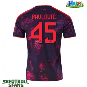 Bayern Munich Aleksandar Pavlovic #45 Tredje Tröja 2026-27 Kortärmad